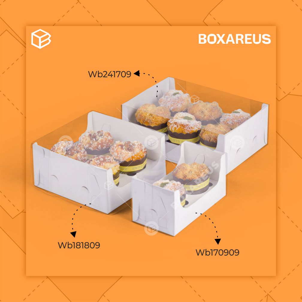 Cup Cake Box - WB170909 (10 Pc)