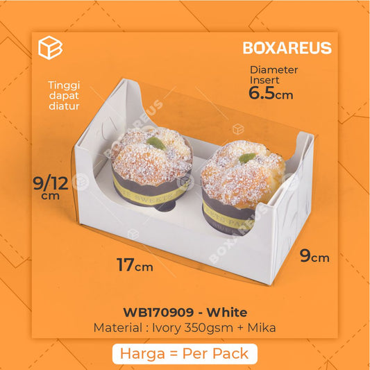 Cup Cake Box - WB170909 (10 Pc)