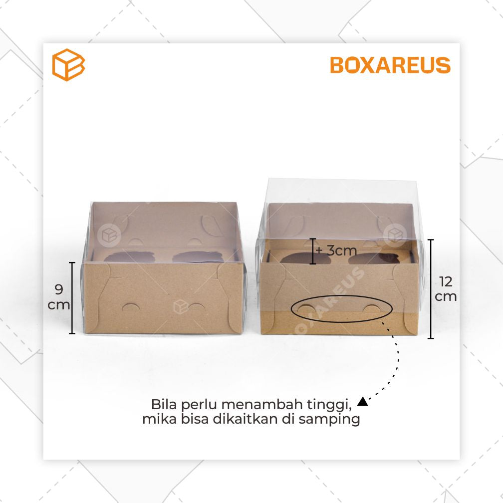 Cup Cake Box - WB181809 (10 Pc)