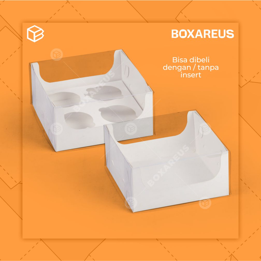 Cup Cake Box - WB181809 (10 Pc)