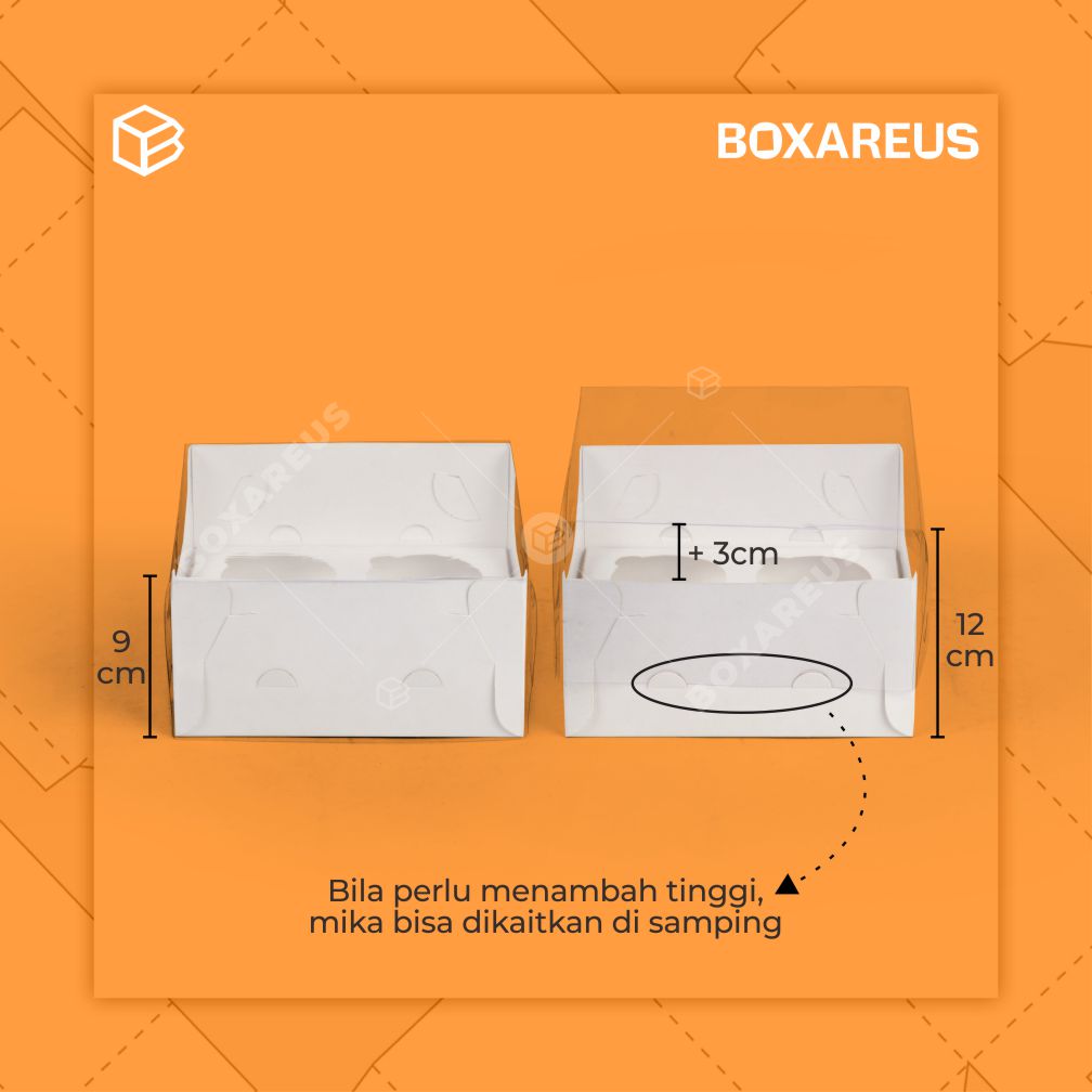 Cup Cake Box - WB181809 (10 Pc)