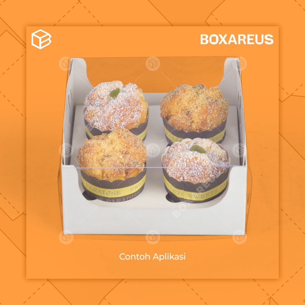 Cup Cake Box - WB181809 (10 Pc)
