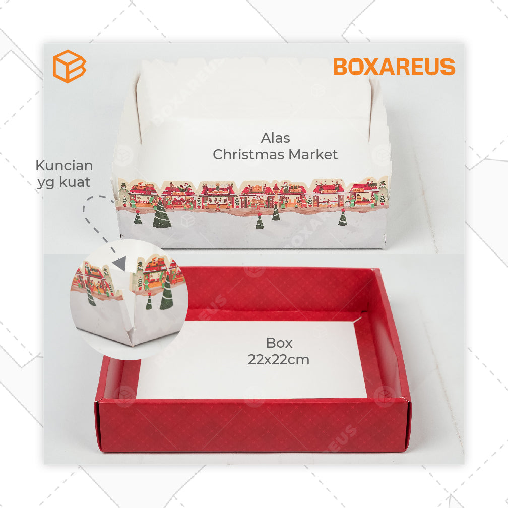 Cake Box - WB Globe 22 Natal (10 Pc)