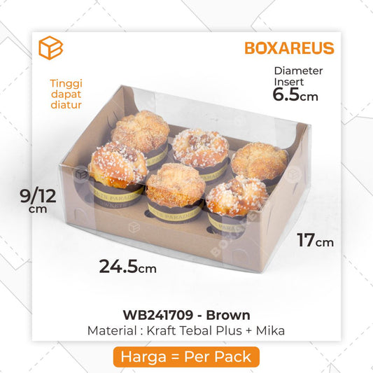 Cup Cake box - WB241709 (10 Pc)
