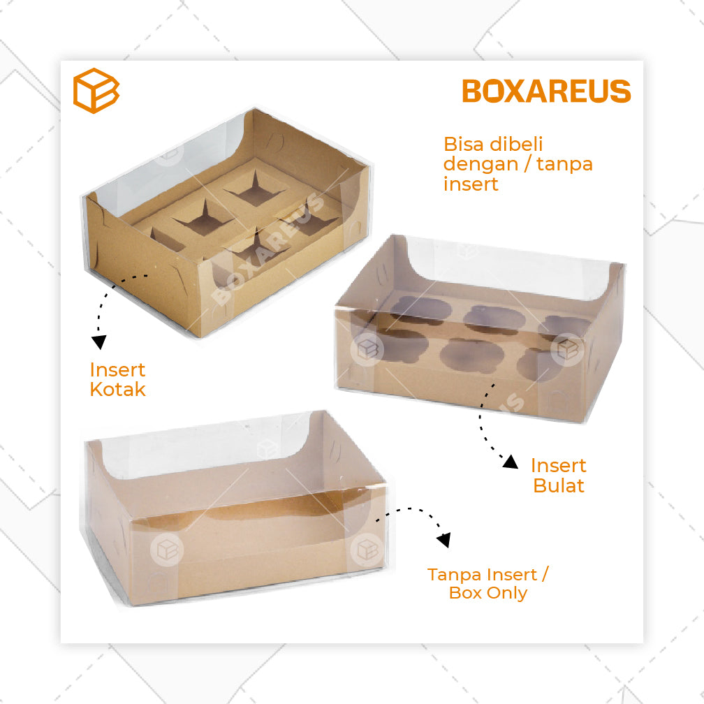Cup Cake box - WB241709 (10 Pc)