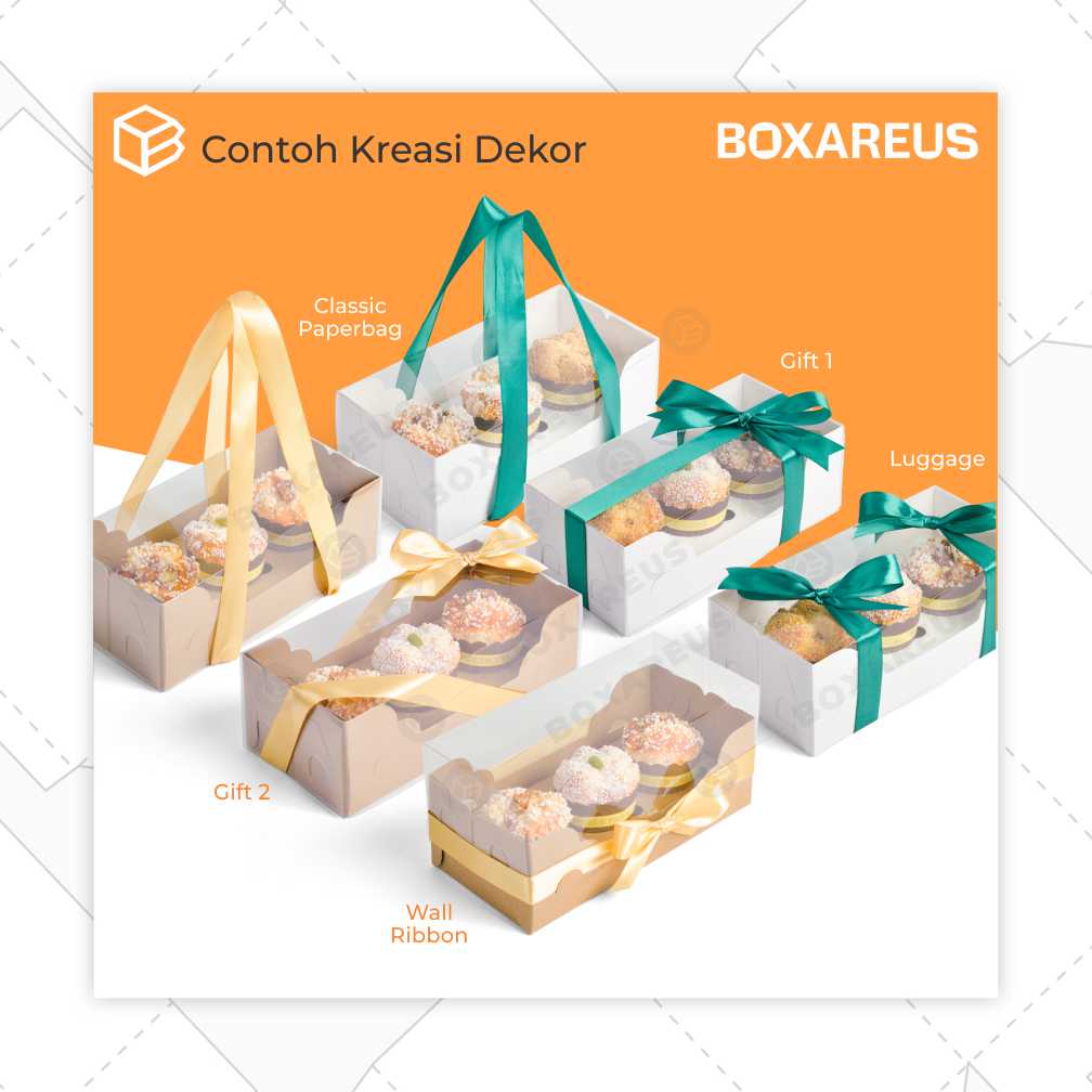 Pudding / Cup Cake Box - WB MULTI 3 (10 Pc)