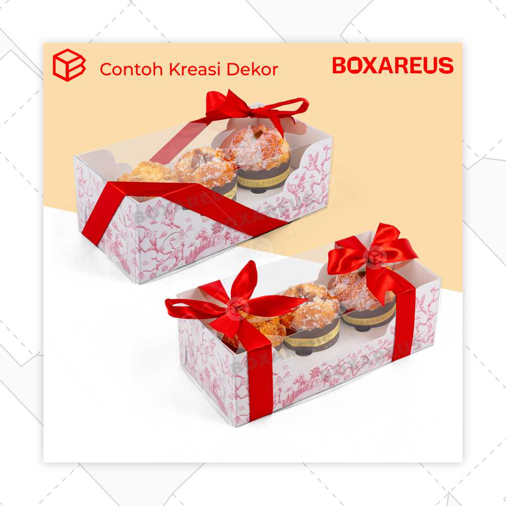 Pudding / Cup Cake Box - WB MULTI 3 (10 Pc)