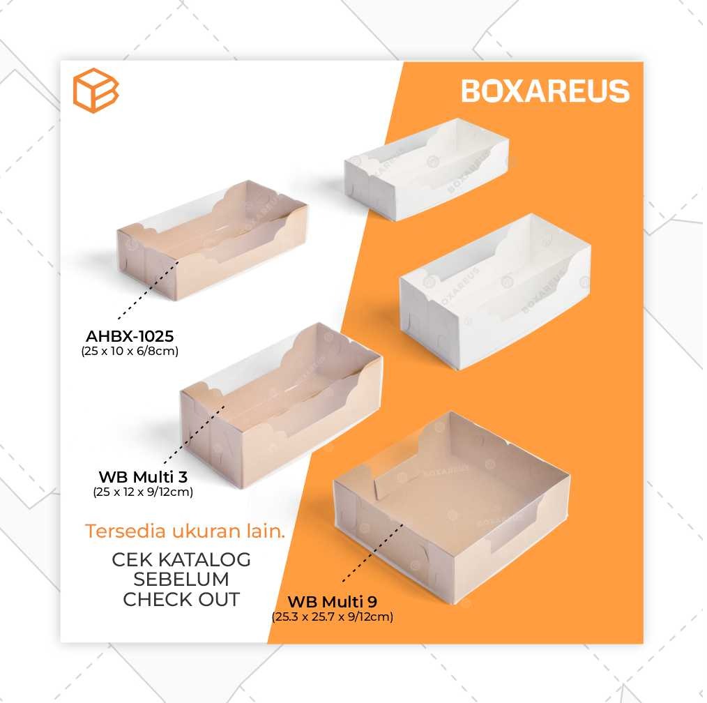Pudding / Cup Cake Box - WB MULTI 3 (10 Pc)