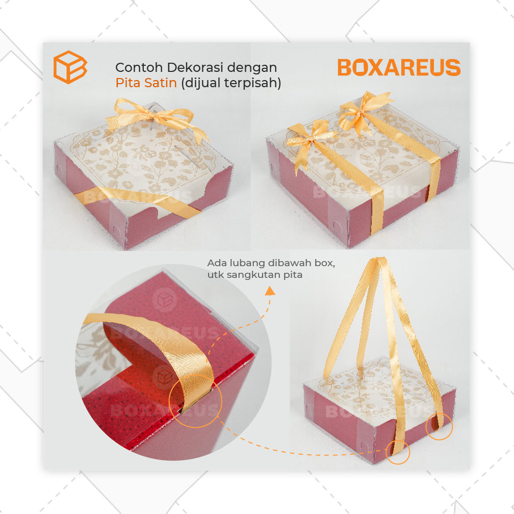 Pudding / Cup Cake Box - WB Multi 9 CNY (5 Pc)