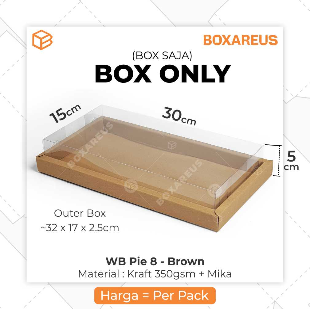 Box Pie Isi 8 - WB Pie 8 (10 pc)