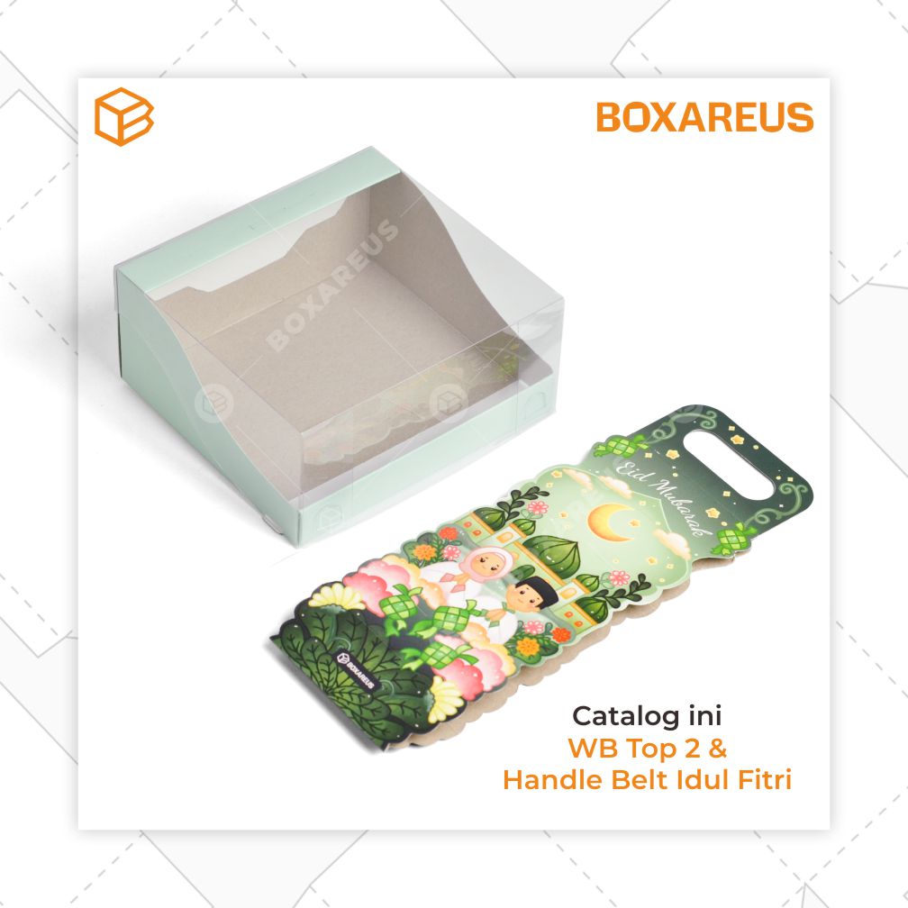 Window Box Toples - WB Top2 Green Belt Eid (10 Pc)