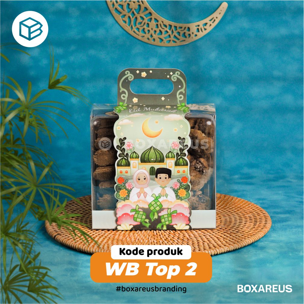 Window Box Toples - WB Top2 Green Belt Eid (10 Pc)