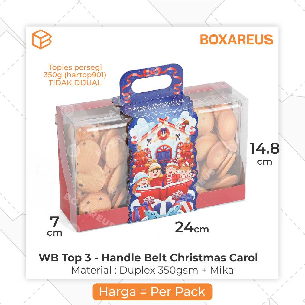 Window Box Toples - WB Top 3 - Belt Natal Carol (10 pc)
