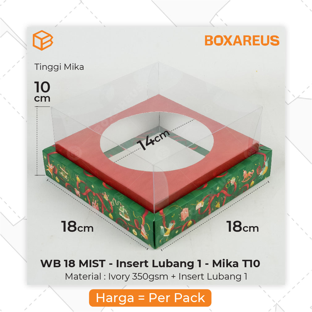Cake Box - WB 18 Mist Libang 1 (10 Pc)