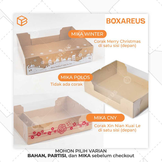 Pudding / Cup Cake Box - WB MULTI 12 (5 Pc)