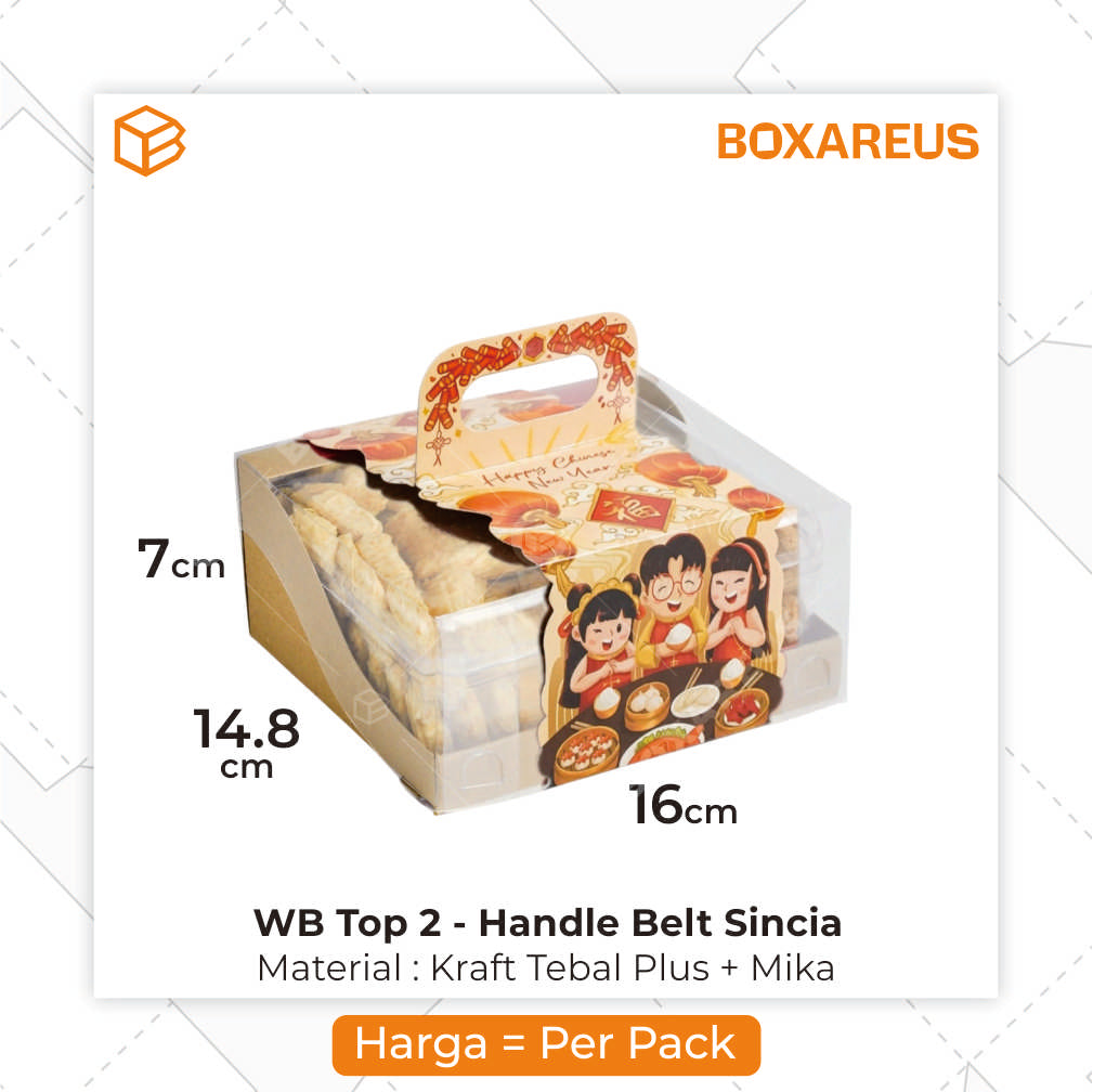 Window Box Toples - WB TOP 2 - Belt CNY Sincia (10pc)