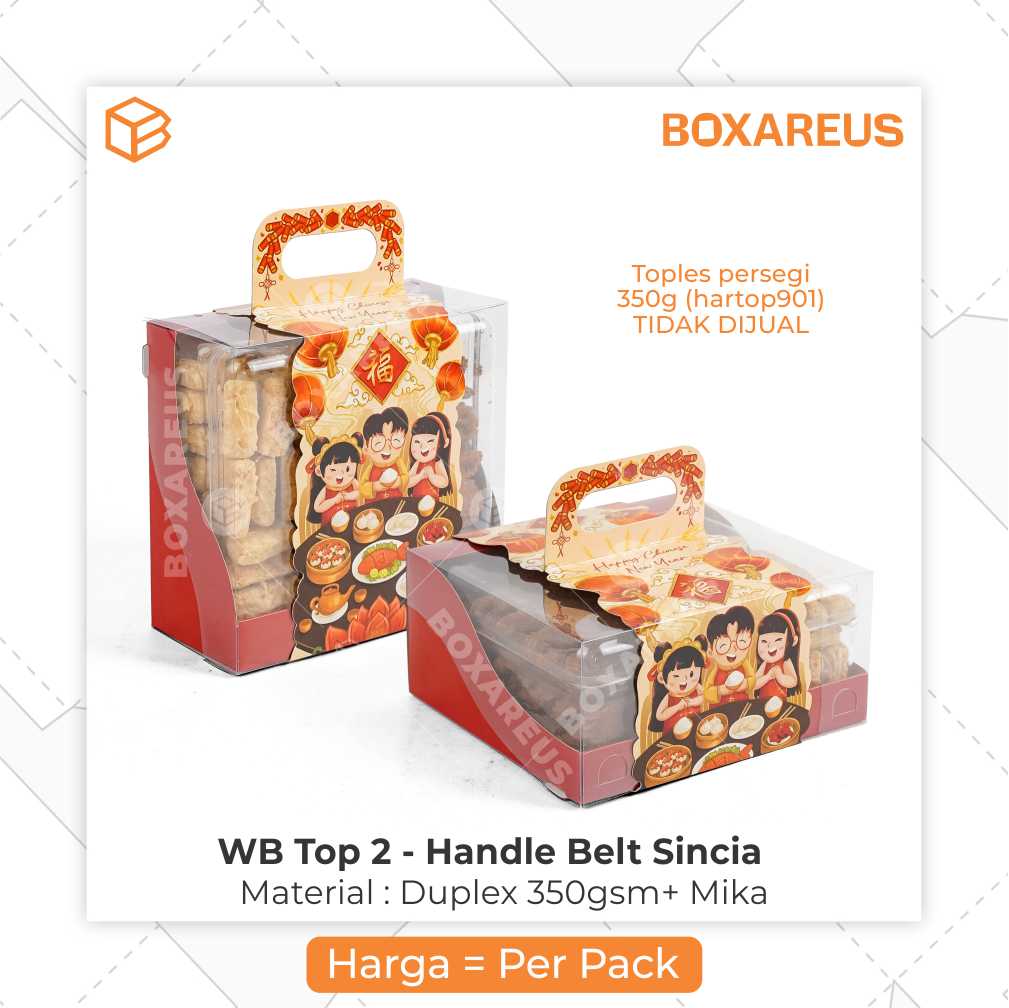 Window Box Toples - WB TOP 2 - Belt CNY Sincia (10pc)