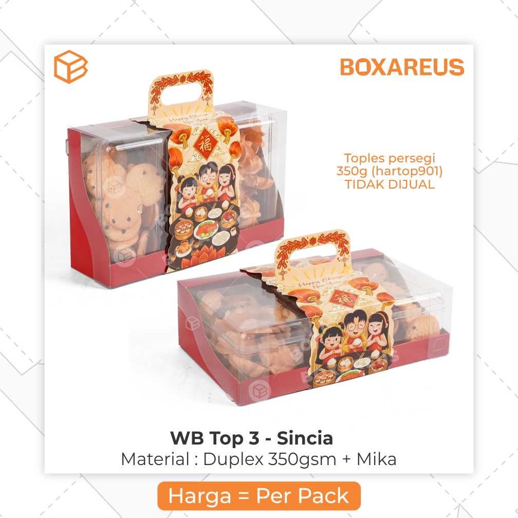 Window Box Toples - WB TOP 3 - Belt CNY Sincia (10pc)