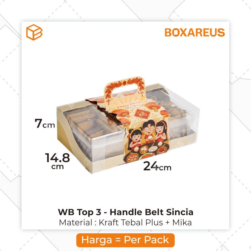 Window Box Toples - WB TOP 3 - Belt CNY Sincia (10pc)