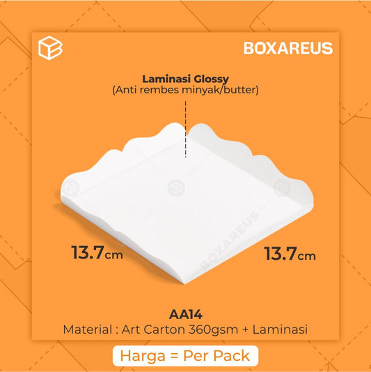 Alas Kue - AA14 (50 pc) - White