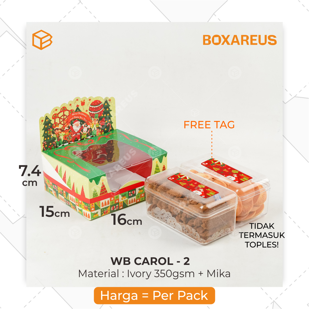Toples Box - WB Carol (10 Pc)