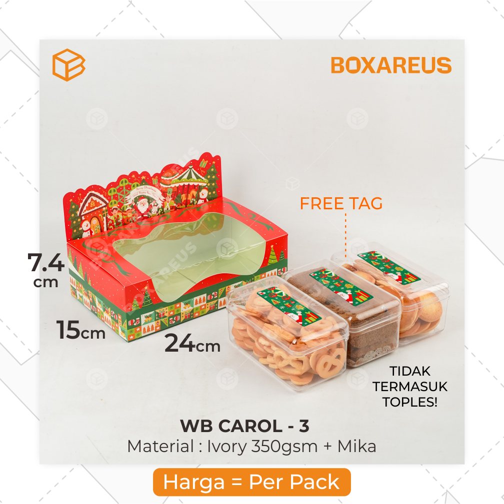 Toples Box - WB Carol (10 Pc)