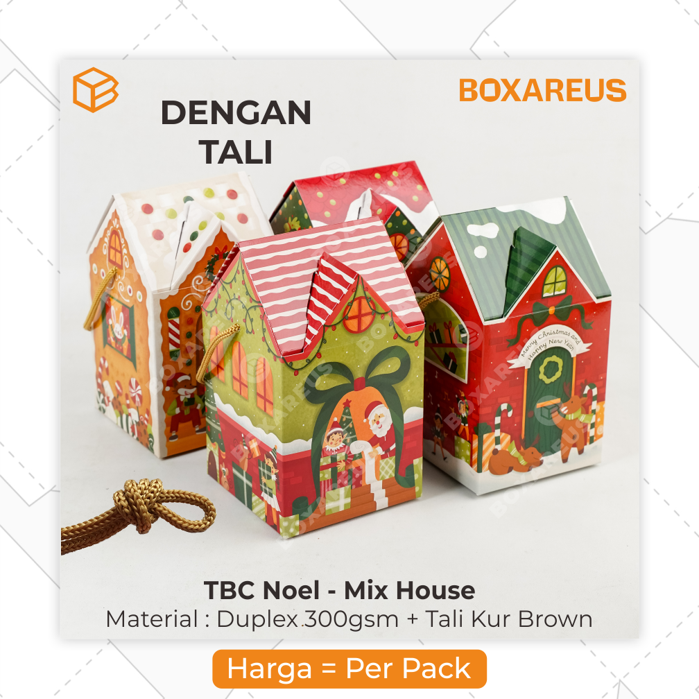 Toples Box/Gift Box - TBC Noel (20 Pc)