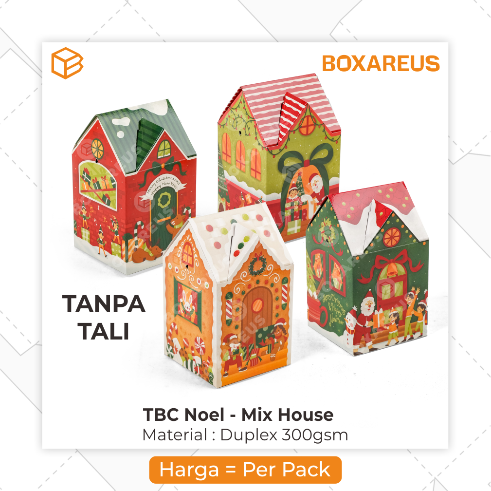 Toples Box/Gift Box - TBC Noel (20 Pc)