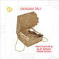 Lunch / Rice Box - LB202008 + Tali (20 pc)
