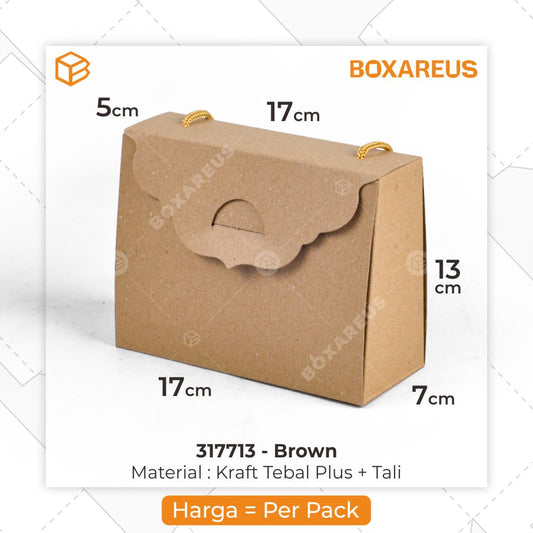 Gift Box - 317713 + Tali Light Brown (20 Pc)