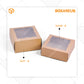 Cake Box - 32208 Brown Laminasi (10 pc)