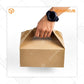 Cake Box - 40408 Brown (10 Pc)