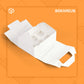 Cup Cake Box - 40413 White + Insert (10 Pc)