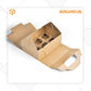 Cup Cake Box - 40413 Brown+Insert (10 Pc)