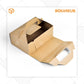 Cup Cake Box - 40413 Brown (10 Pc)