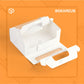 Cup Cake Box - 40422 White (10 Pc)