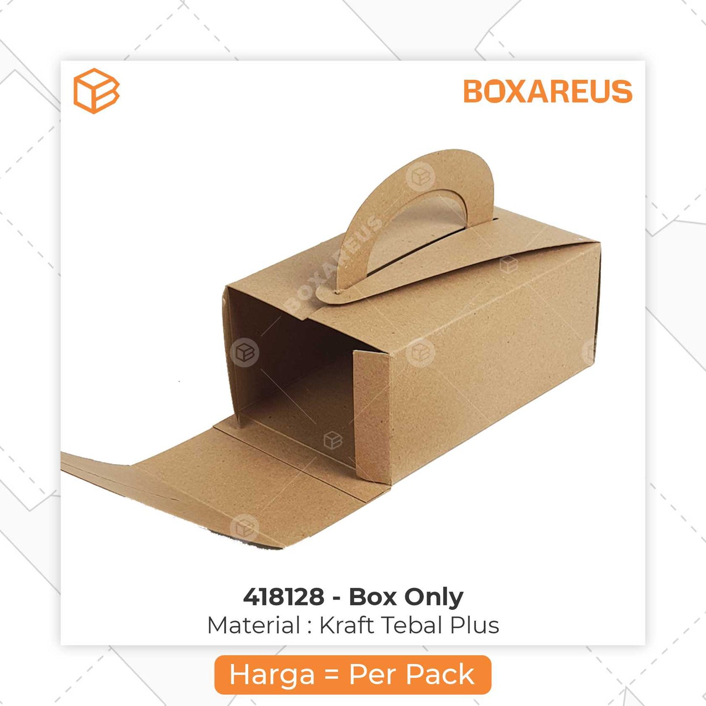 Cake Box - 418128 Box Only (10 Pc)