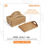 Cake Box - 418128 + Tray (10 Pc)