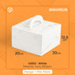 Cake Box - 42012 White (10 Pc)