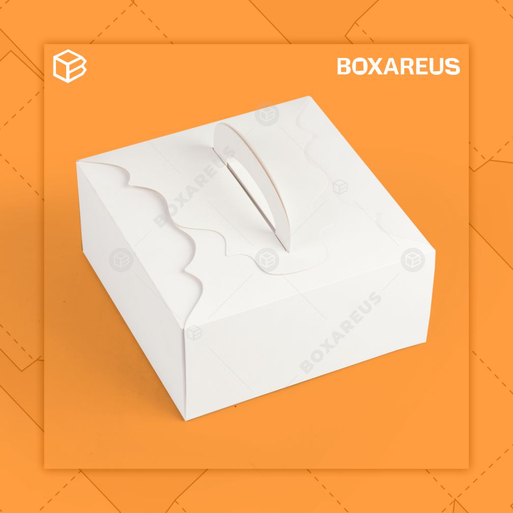 Cake Box - 42095 White (10 Pc)