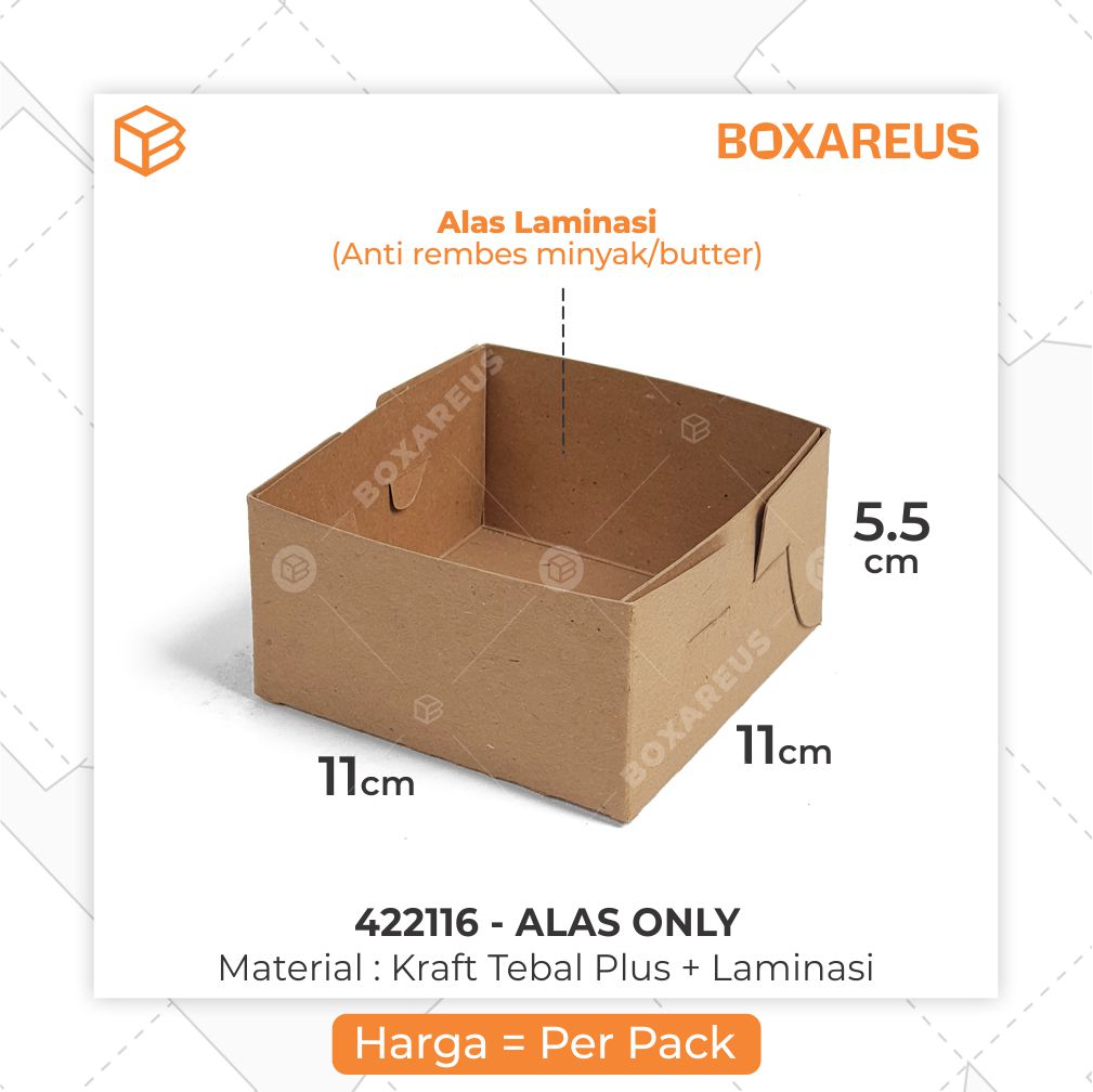 Cake Tray - 422116 Tray Only (40 Pc)