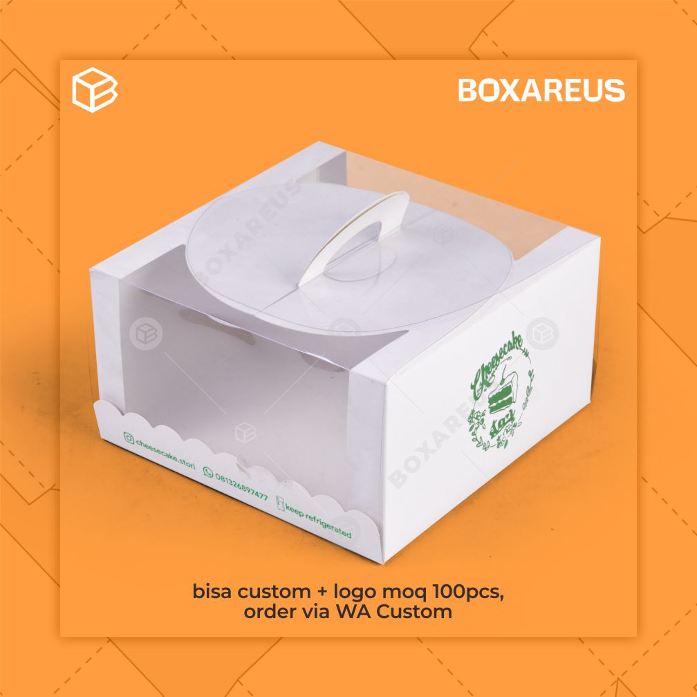 Cake Box - 42212 White Mika (10 pc)