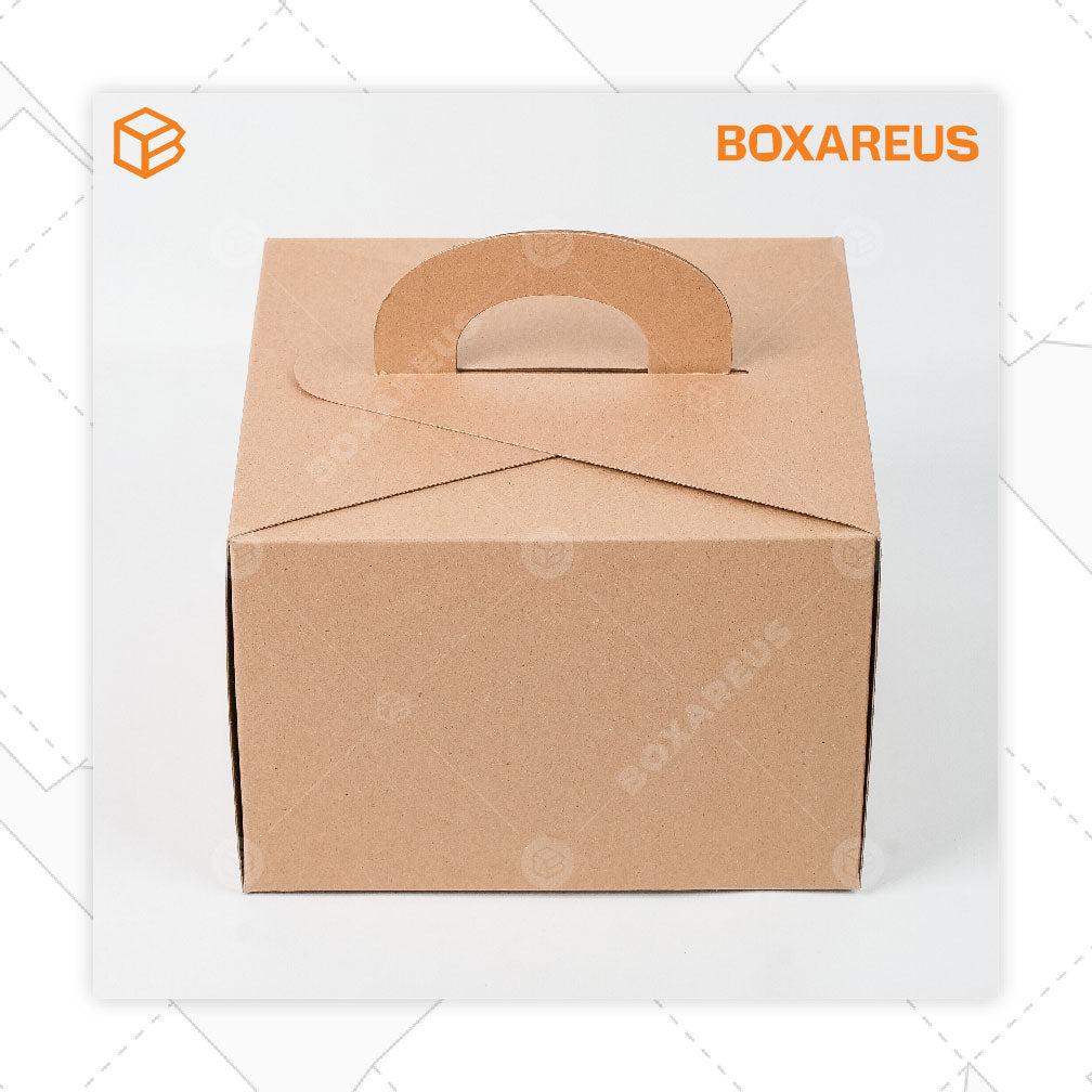 Cake Box - 42215 Brown (10 Pc)