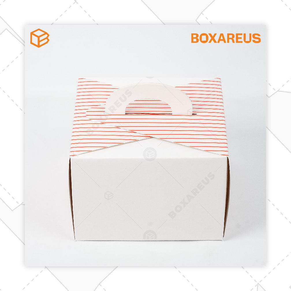 Cake Box - 42215 White (10 Pc)