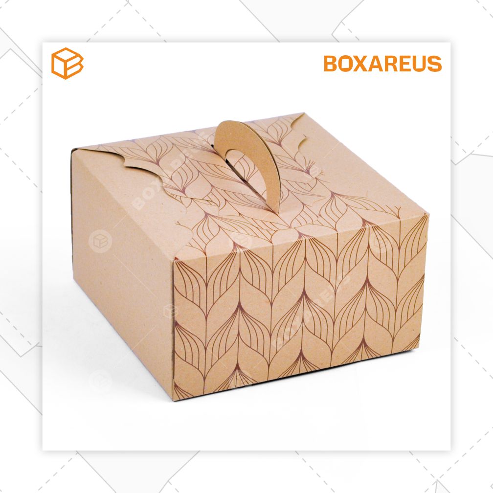 Cake Box - 42514 Brown Thermo (10 Pc)