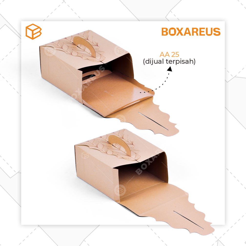 Cake Box - 42514 Brown Thermo (10 Pc)