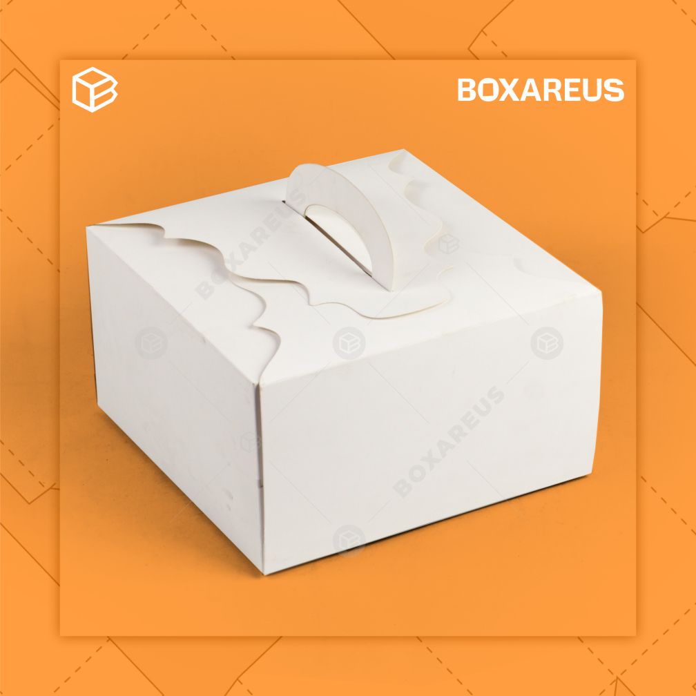 Cake Box - 42514 White (10 Pc)