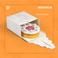 Cake Box - 42514 White (10 Pc)