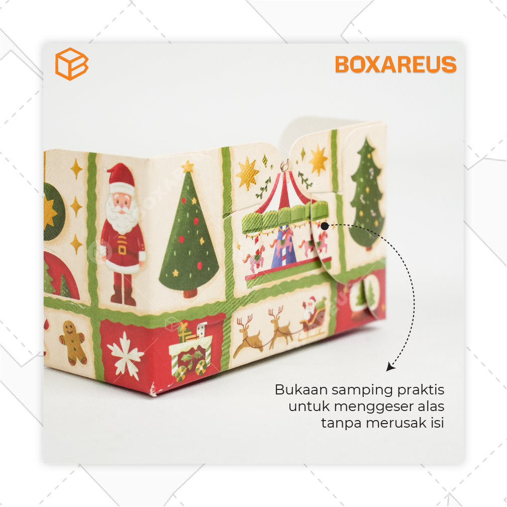 Adjustable Height Box - AHBX 1025 Frosting Natal (10 Pc)