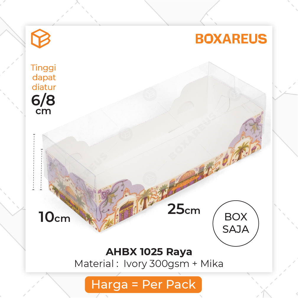 Adjustable Height Box - AHBX 1025 Raya Lebaran (10 Pc)